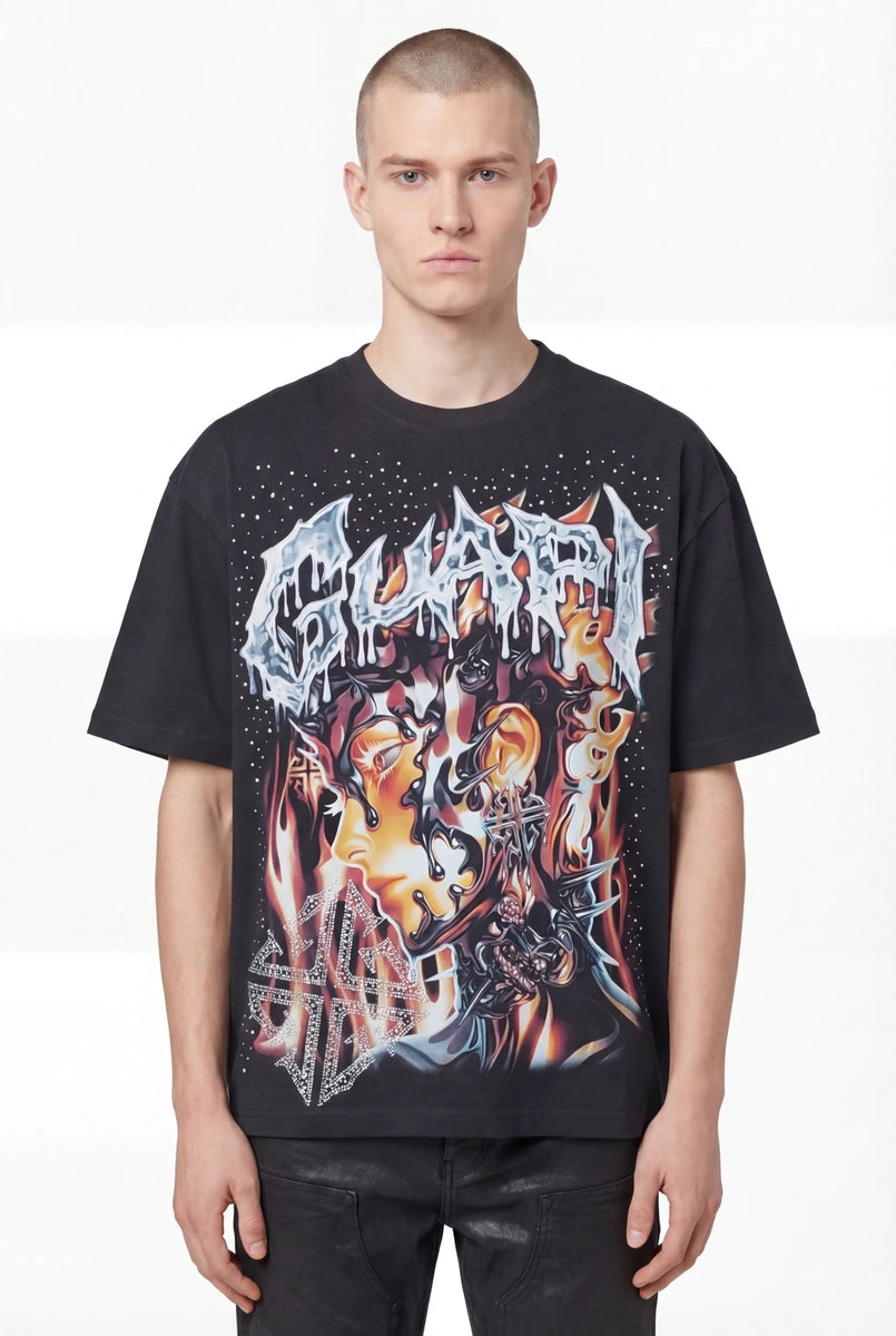 Men's Black Cyborg T-Shirt