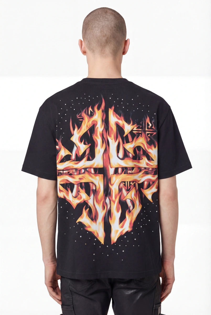 Men's Black Cyborg T-Shirt