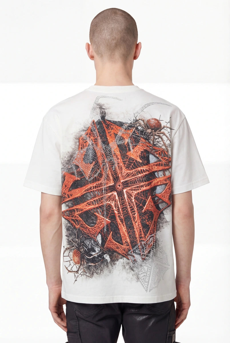Men's White Spider T-Shirt