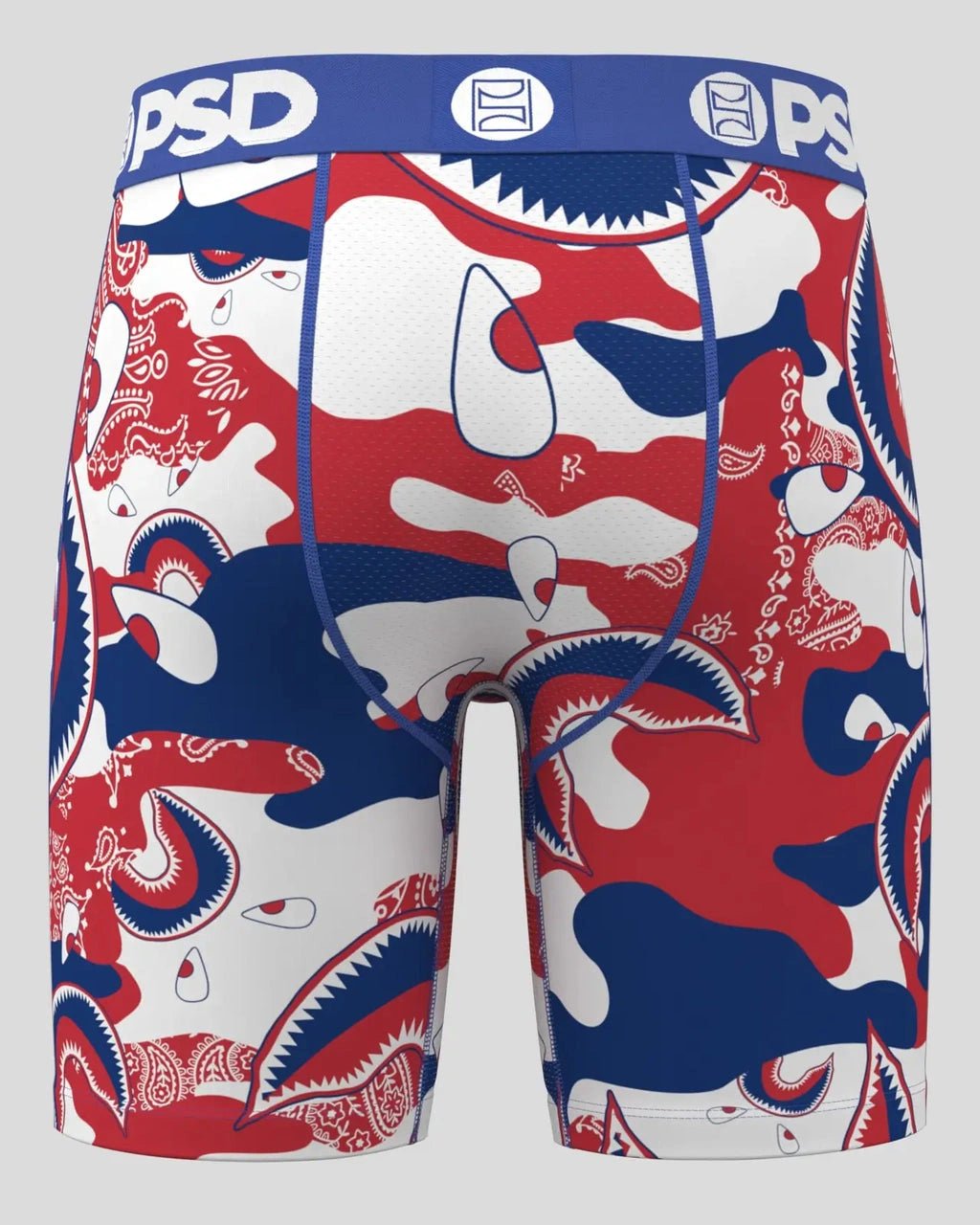 Men's Warface Camo Paisley Boxer Brief Psd Underwear - Tops and Bottoms USA