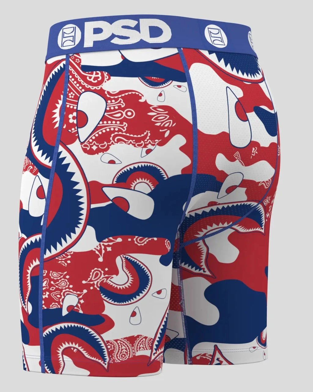 Men's Warface Camo Paisley Boxer Brief Psd Underwear - Tops and Bottoms USA