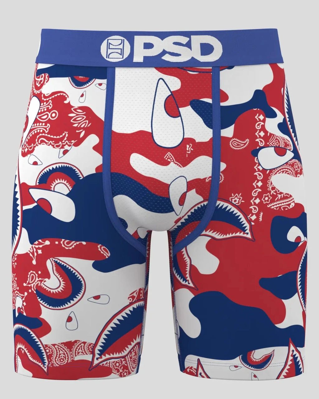Men's Warface Camo Paisley Boxer Brief Psd Underwear - Tops and Bottoms USA