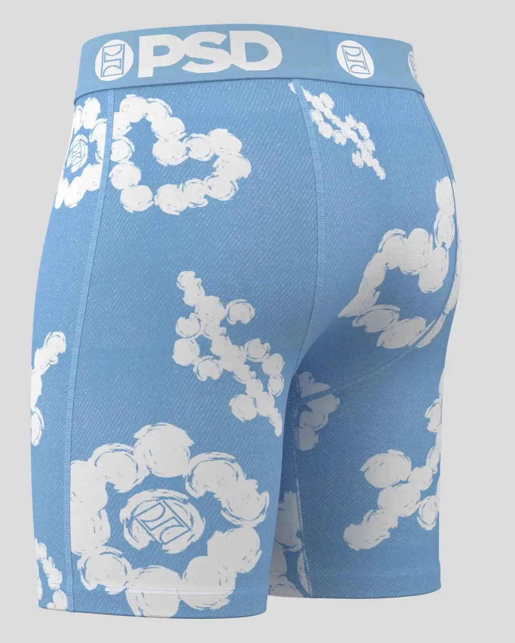 Men's Cloud Drops Blue Boxer Brief
