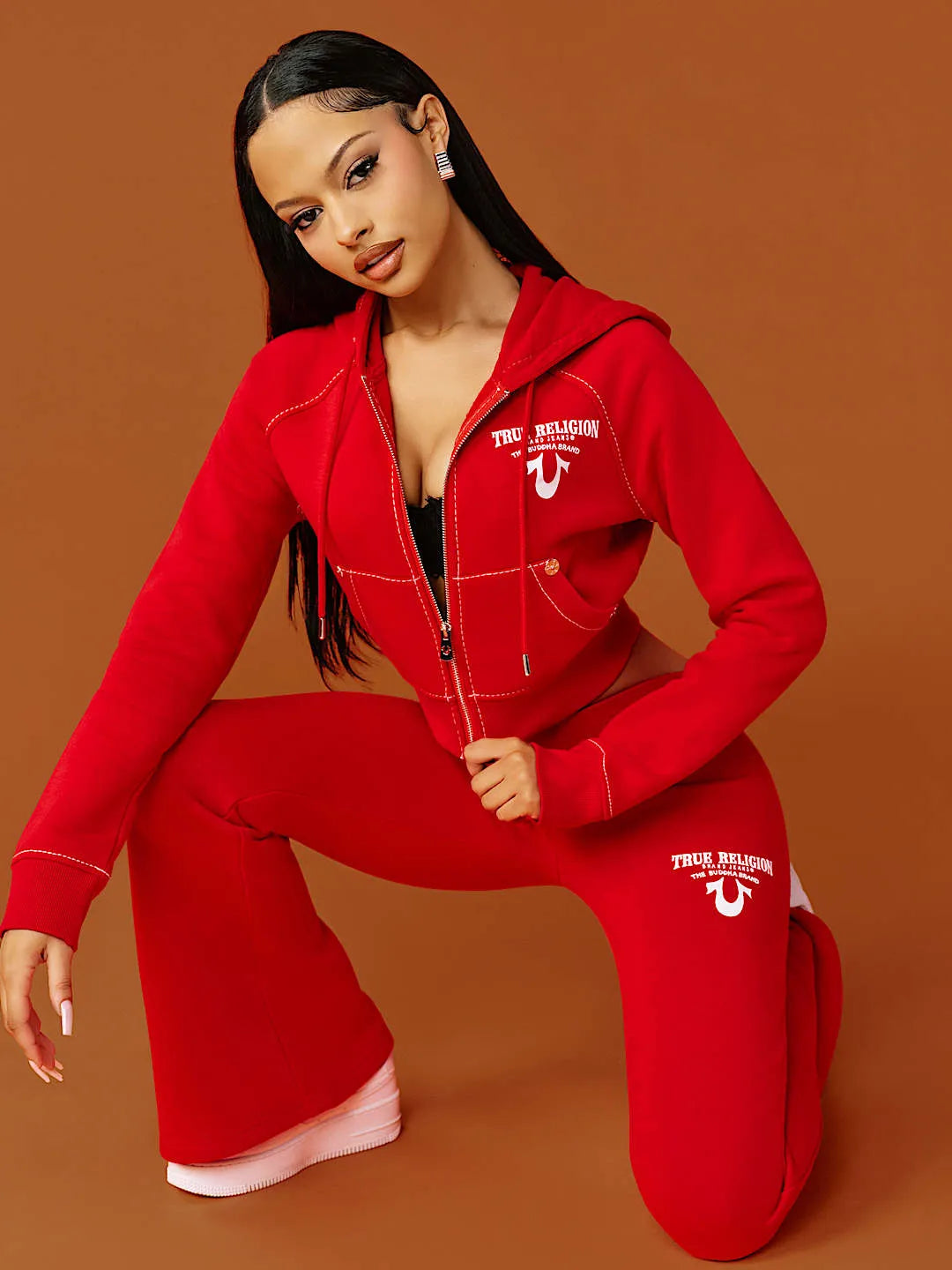 Women's Crystal Wing Big T Outfit