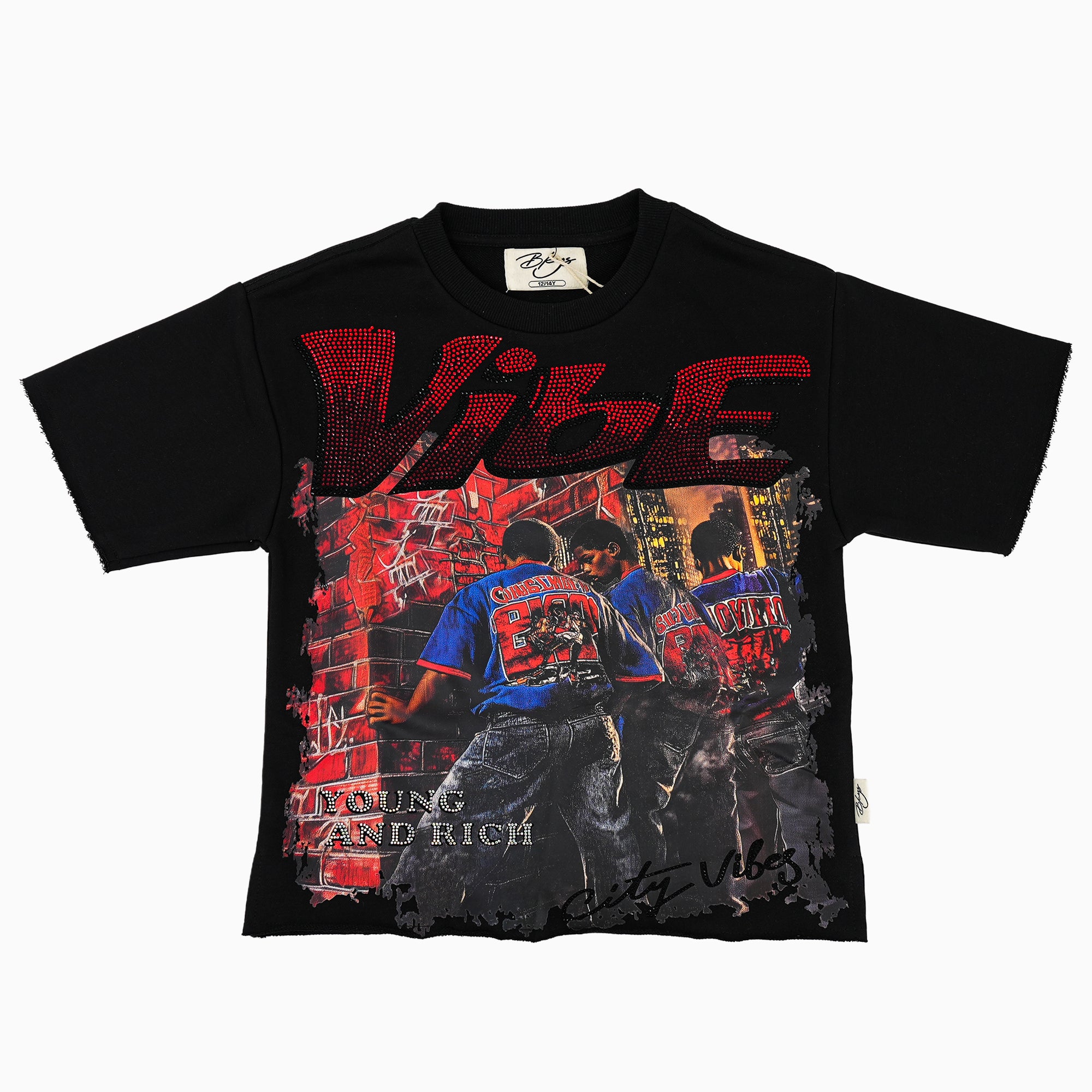 Kid's Vibe Cropped T-Shirt