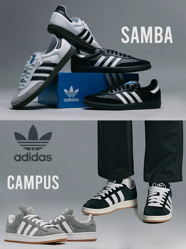 Tops and Bottoms USA adidas samba campus mobile banner