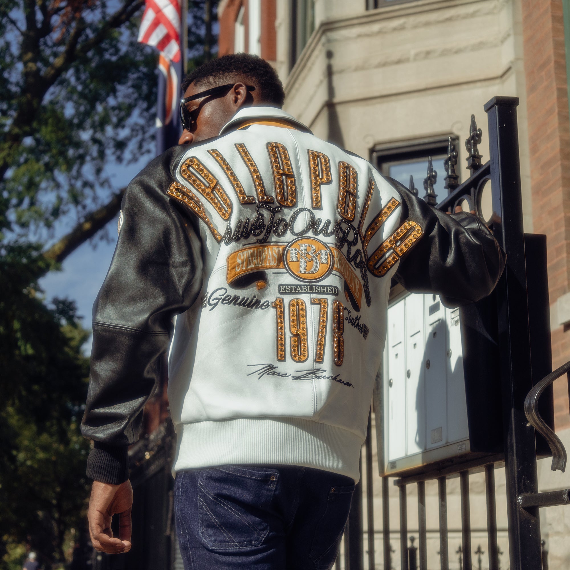 Roots mens leather jacket clearance