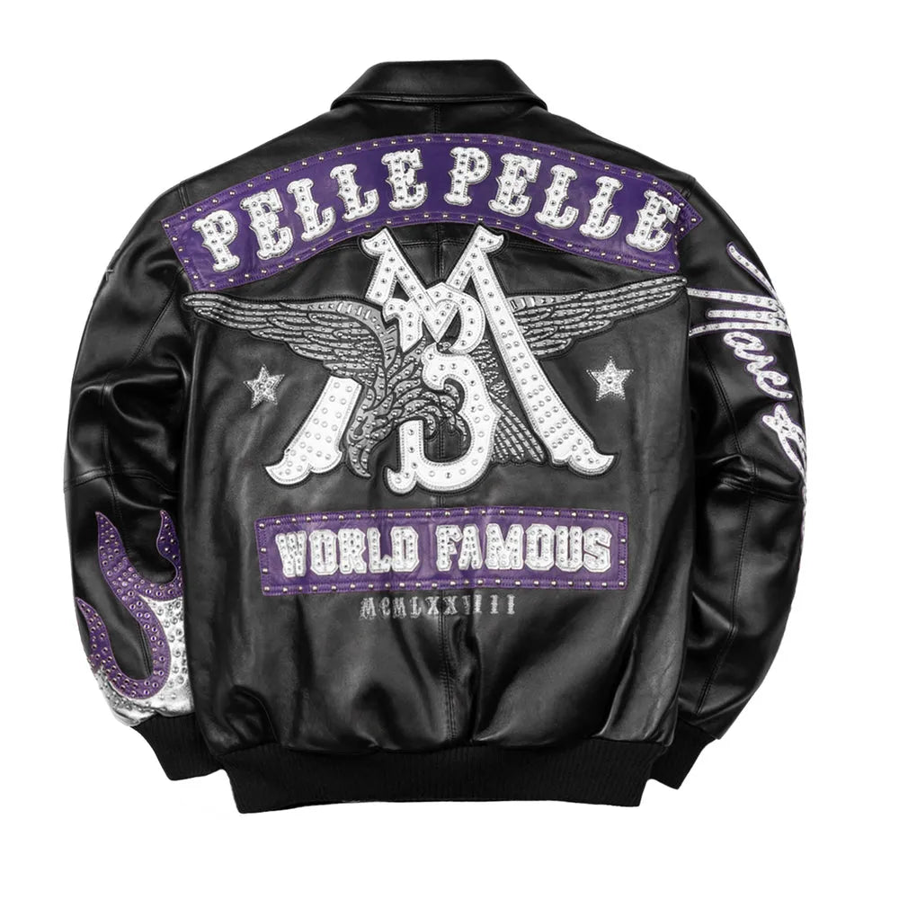 Men's World Famous Pelle Leather Jacket