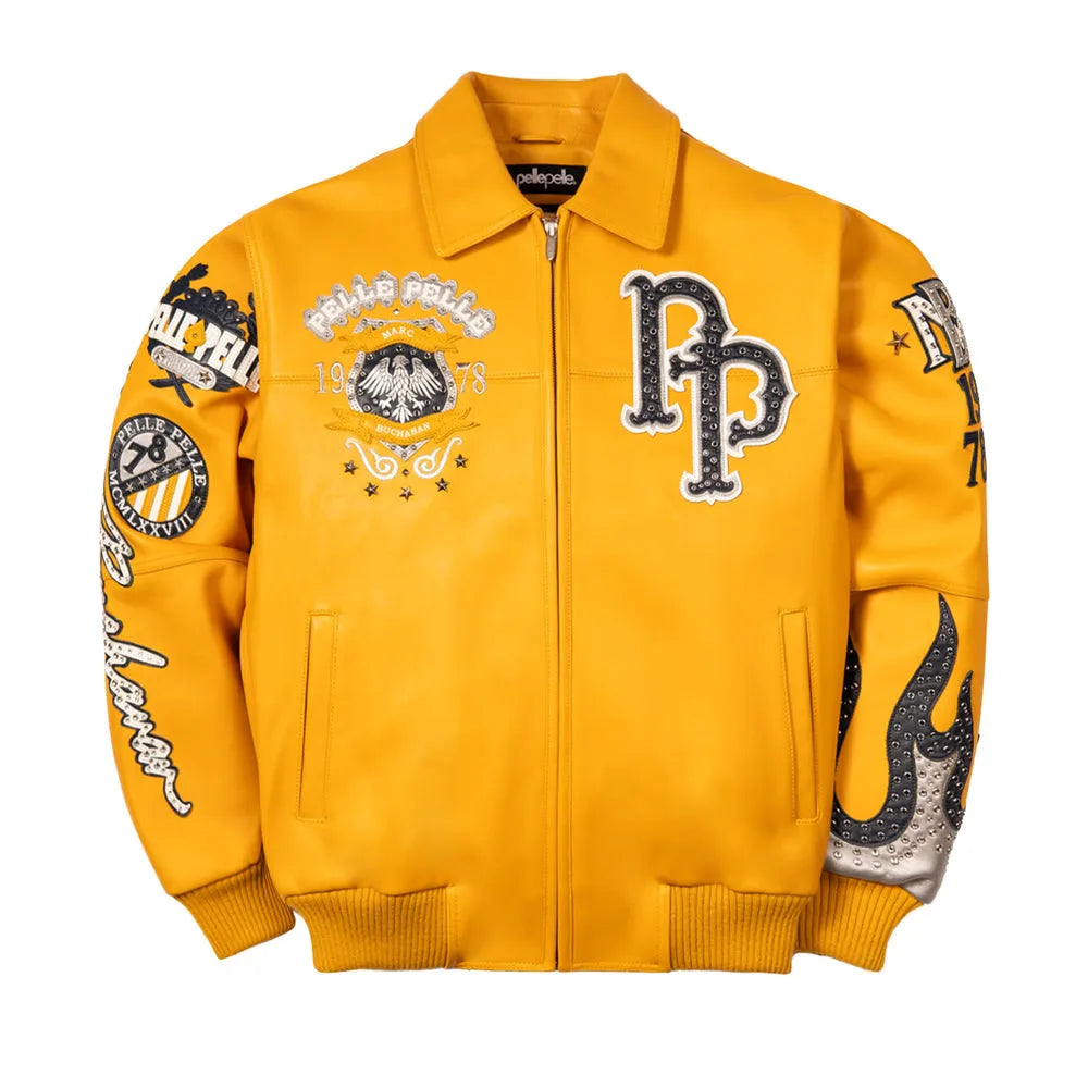 Men's World Famous Pelle Leather Jacket