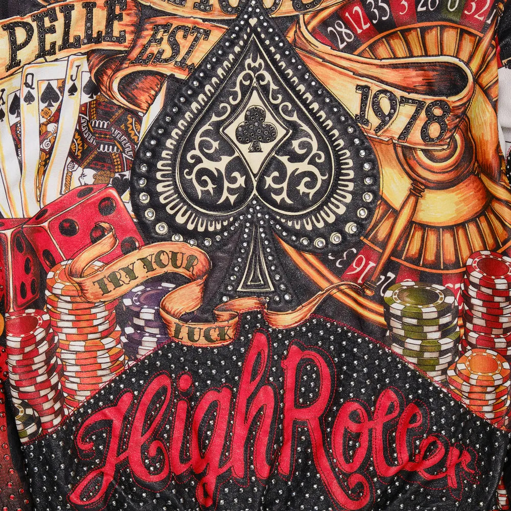 Men's High Rollers Leather Jacket