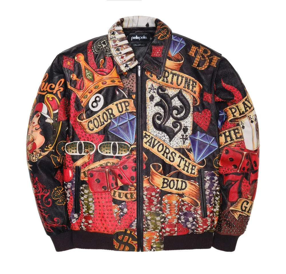 Men's High Rollers Leather Jacket