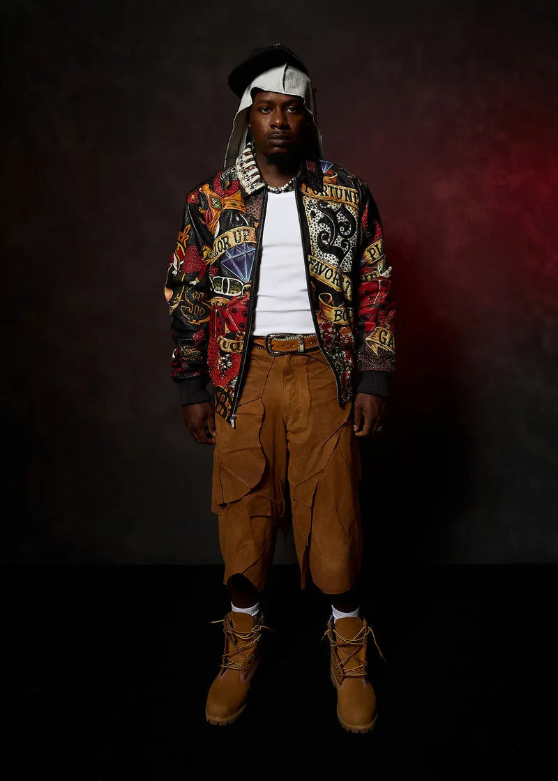Men's High Rollers Leather Jacket