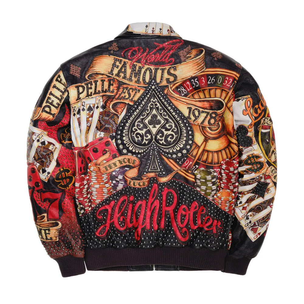 Men's High Rollers Leather Jacket