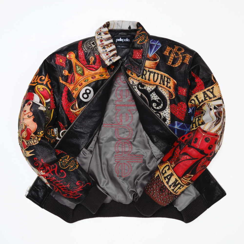 Men's High Rollers Leather Jacket