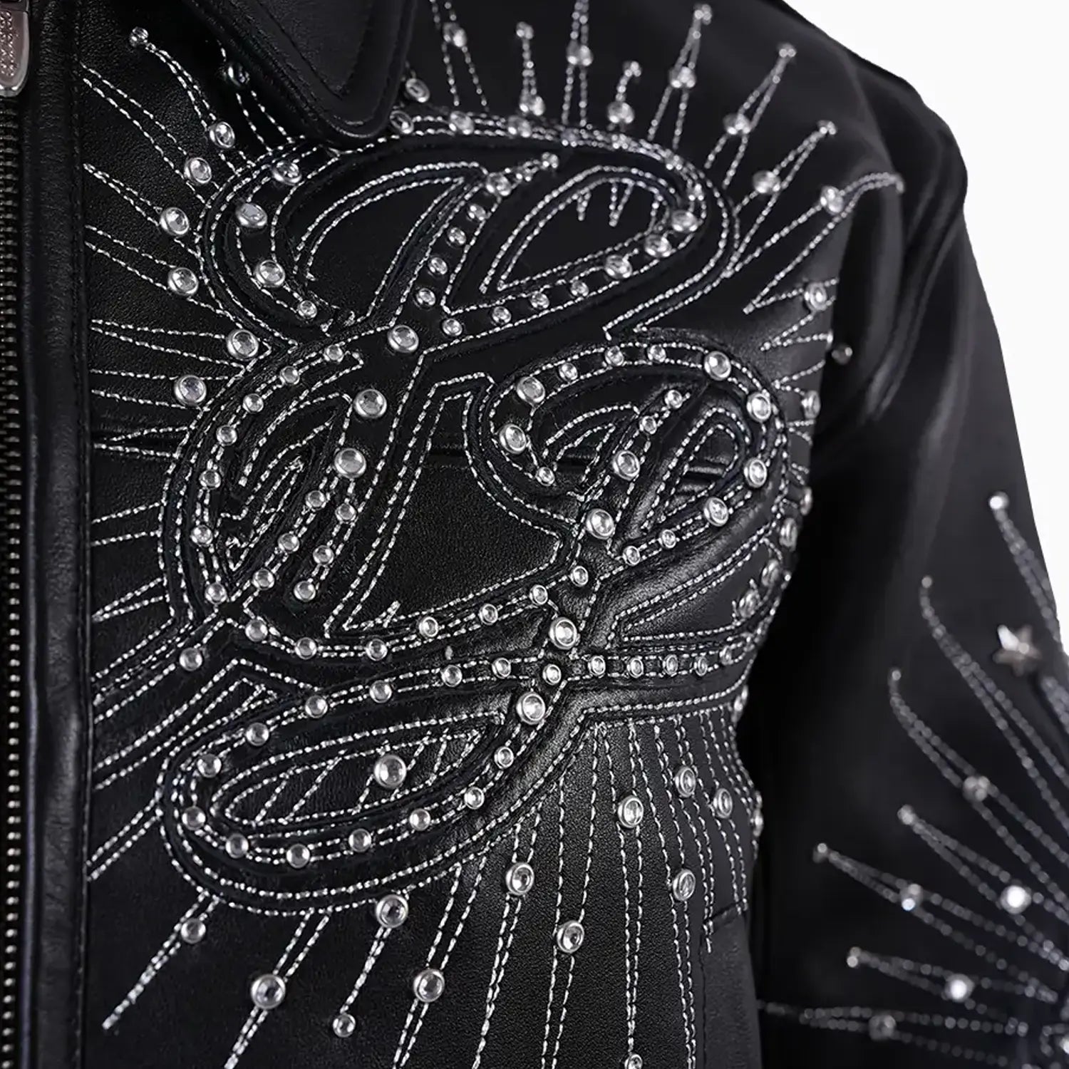 Women's 47th Anniversary Crop Leather Jacket