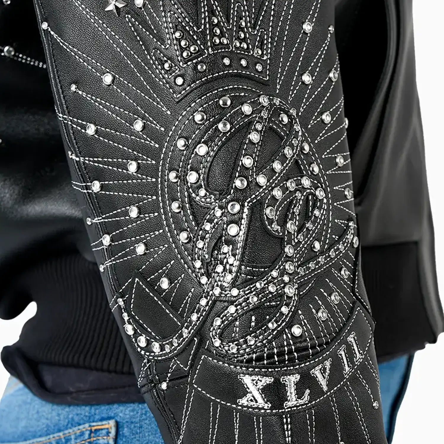 Women's 47th Anniversary Crop Leather Jacket