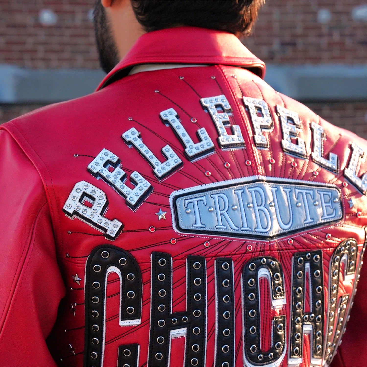 Pelle-Pelle X TB Men's Windy City Leather Jacket