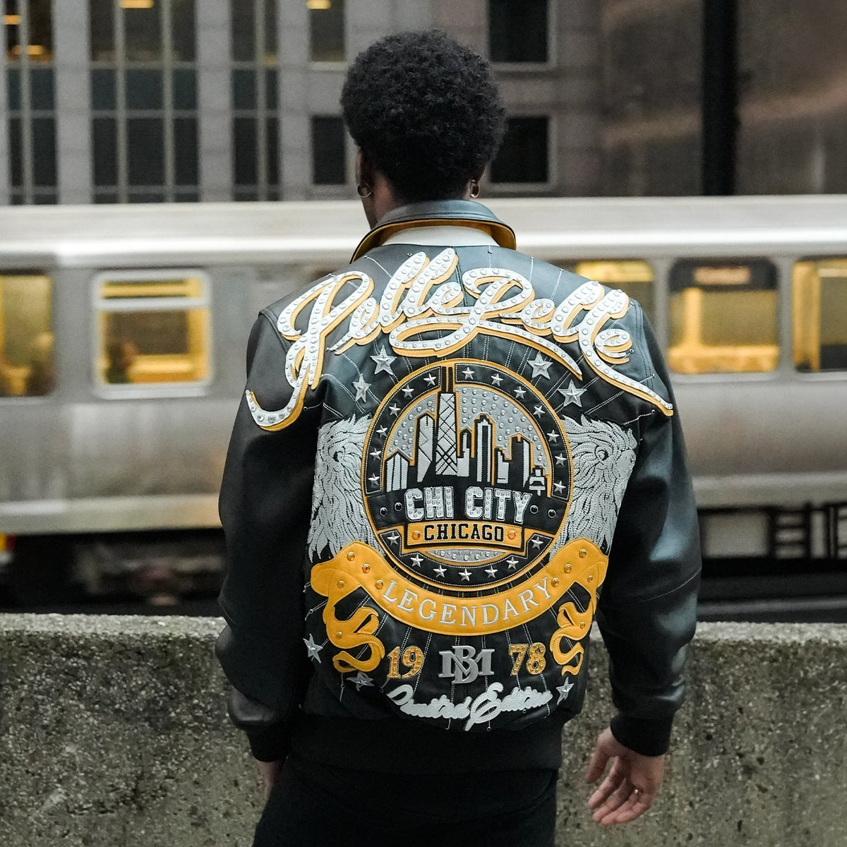 Pelle-Pelle X TB Exclusive Men's Chi City Leather Jacket