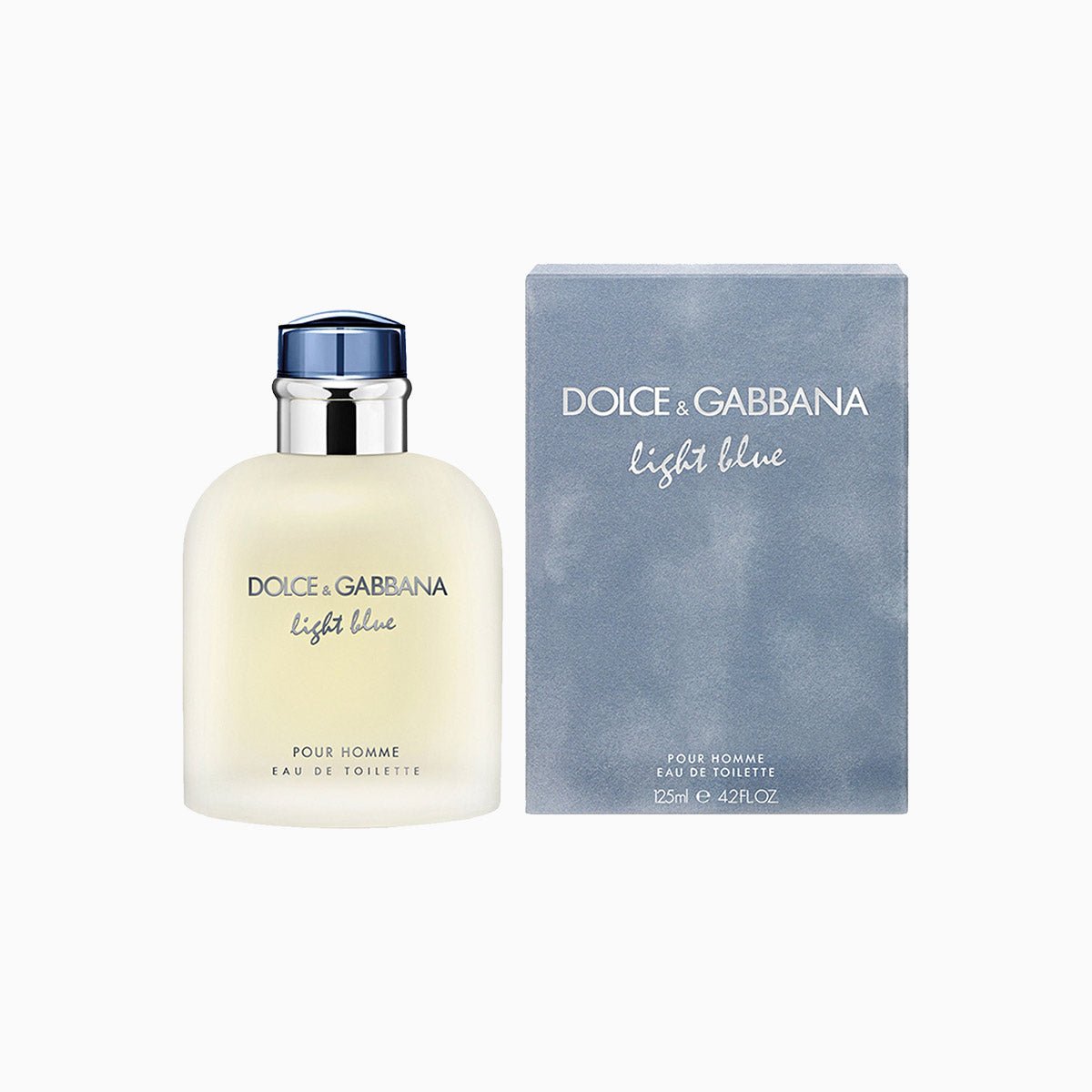 Men's Dolce & Gabbana Light Blue Pour Homme Eau De Toilette 4.2 Oz