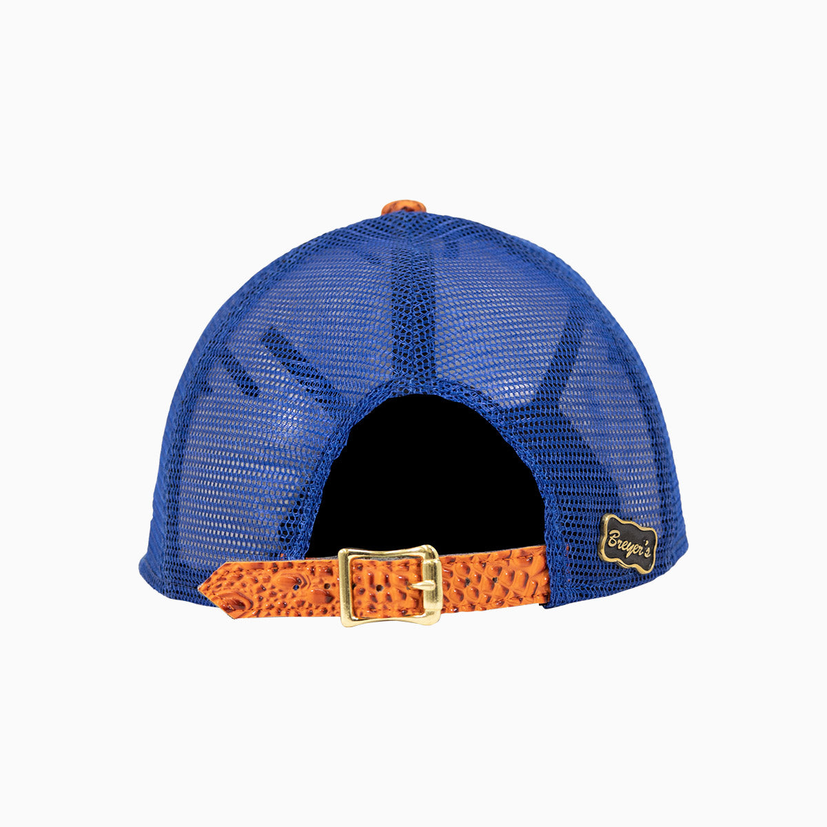 breyers-buck-50-new-york-knicks-trucker-hat-with-leather-visor-breyers-tnykth-blue-orange