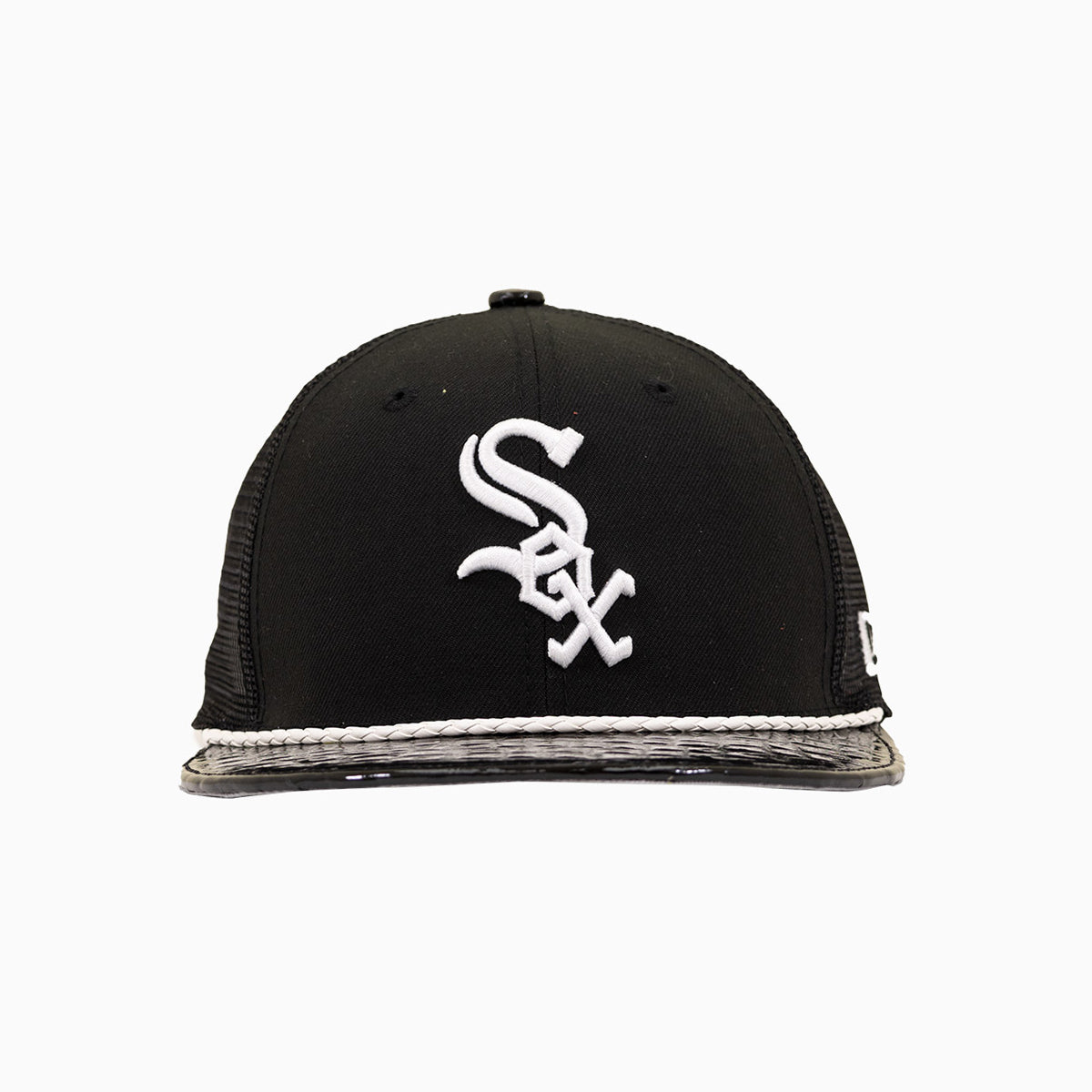 breyers-buck-50-chicago-white-sox-trucker-hat-with-leather-visor-breyers-tcwsth-black