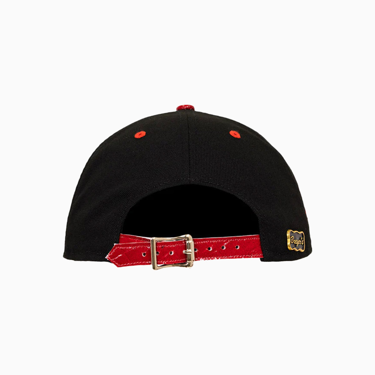 breyers-buck-50-chicago-bulls-hat-with-leather-visor-breyers-tcbh-black-red