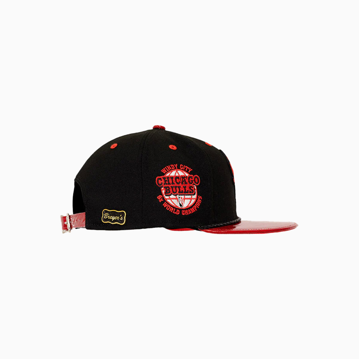 breyers-buck-50-chicago-bulls-hat-with-leather-visor-breyers-tcbh-black-red