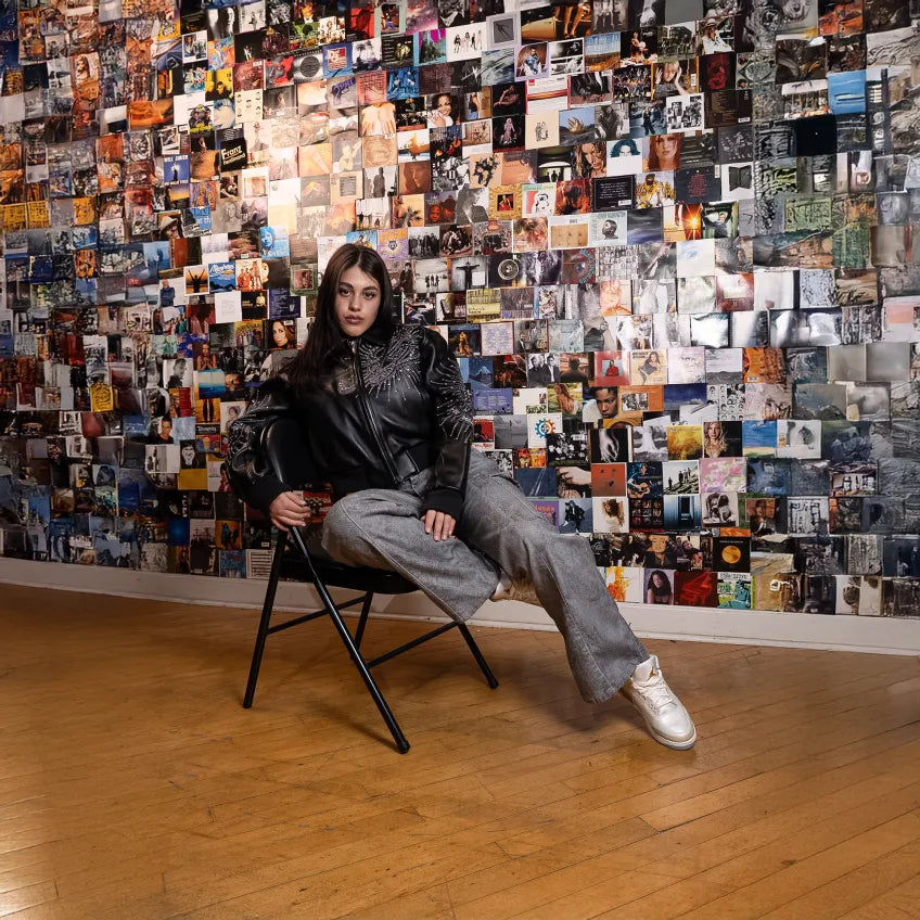 Women's 47th Anniversary Crop Leather Jacket