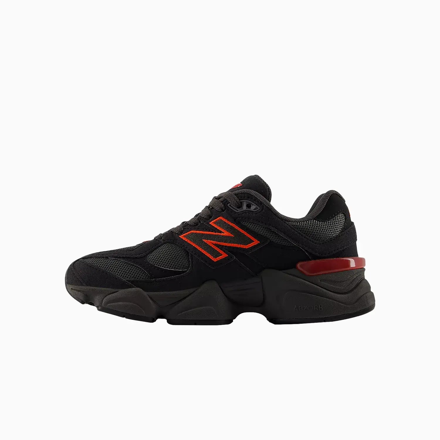 Kid's 9060 "Black Red"