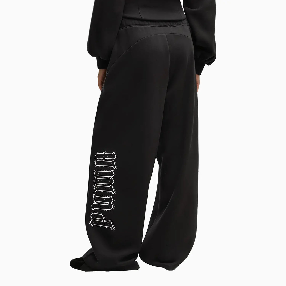 Women's Street Glam Slouchy Bedazzled Outfit Puma - Tops and Bottoms USA