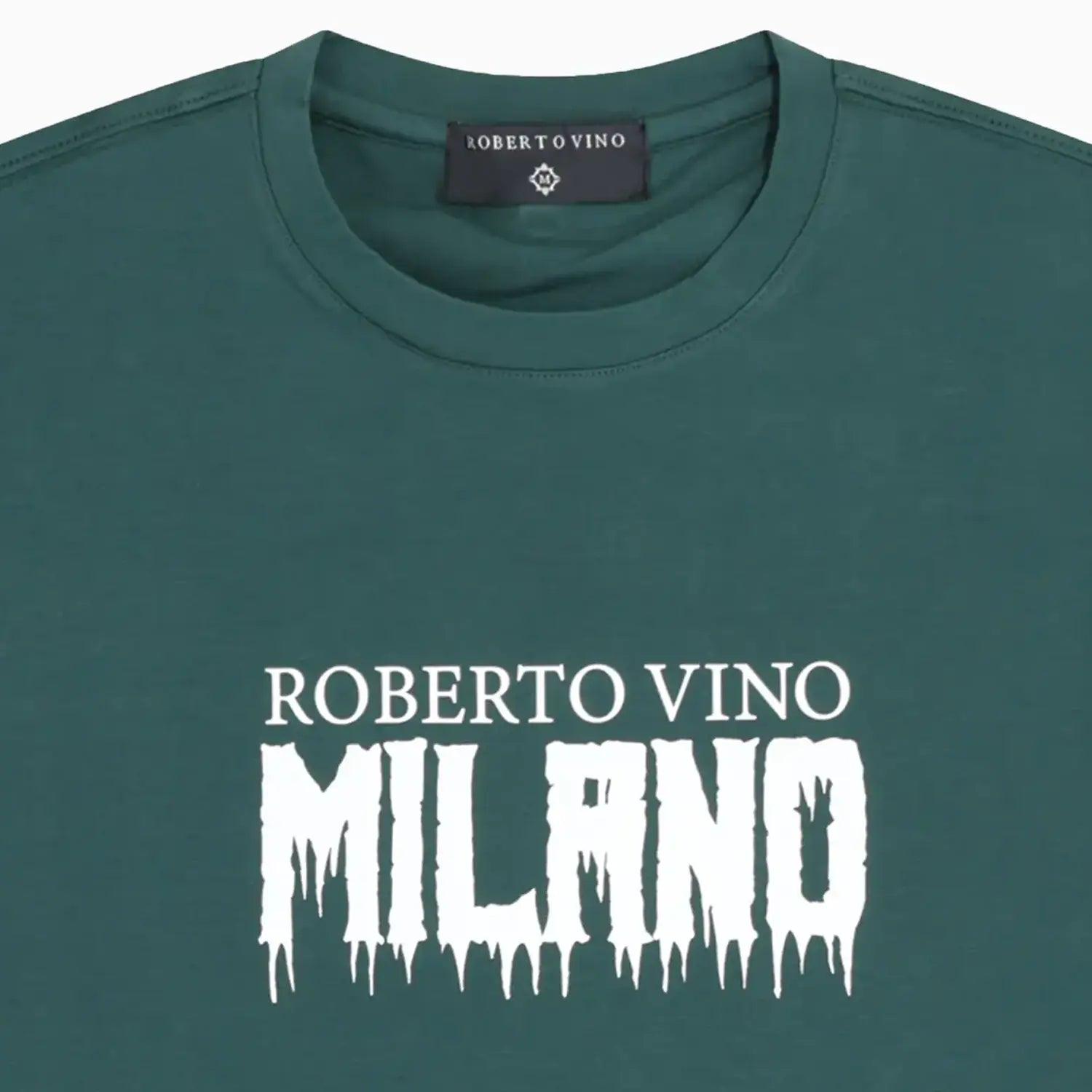 Men's Brave Snake Crew Neck T-Shirt Roberto Vino - Tops and Bottoms USA
