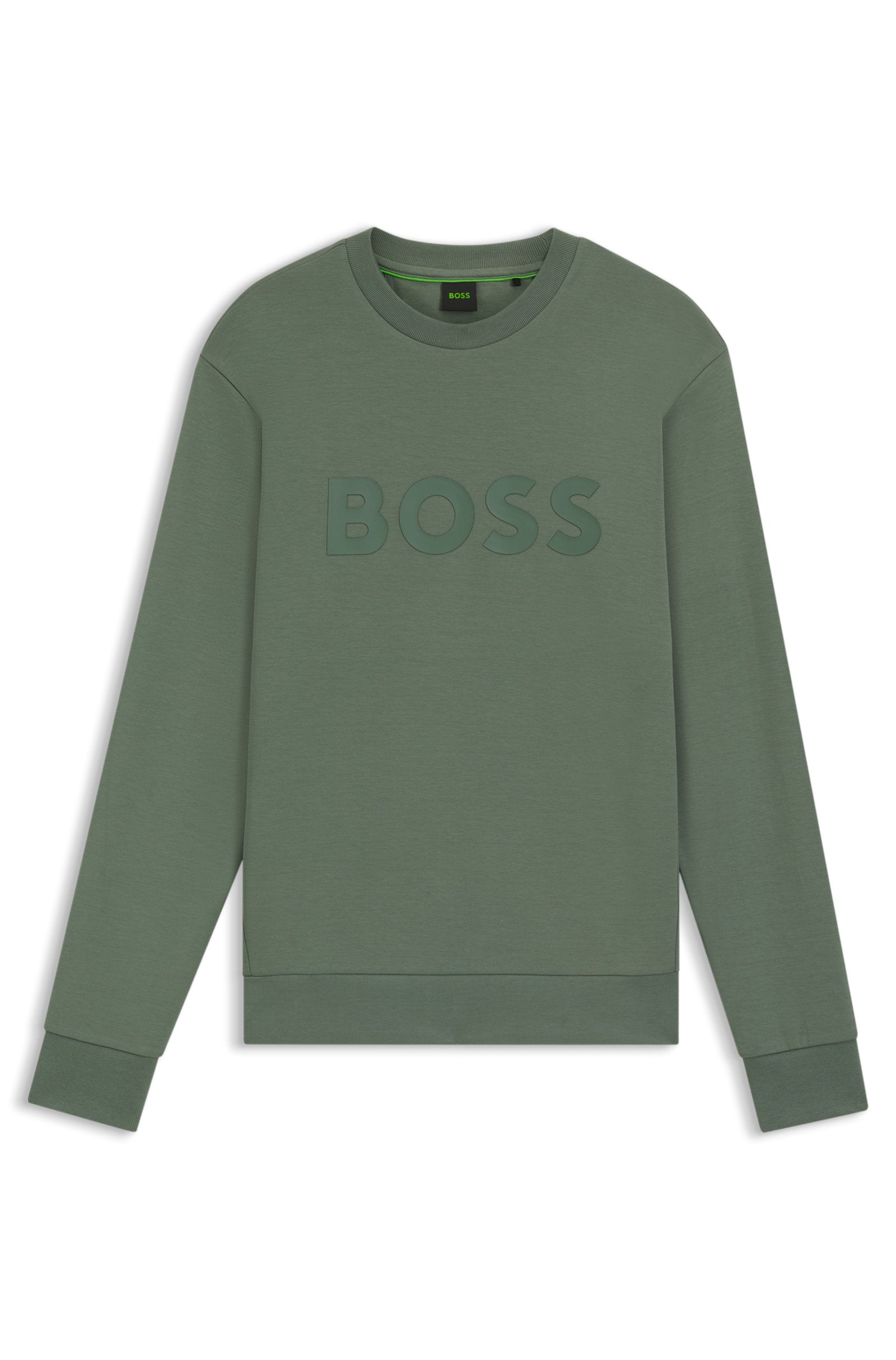 Men's Stretch Cotton Sweatshirt with Sandwich Logo