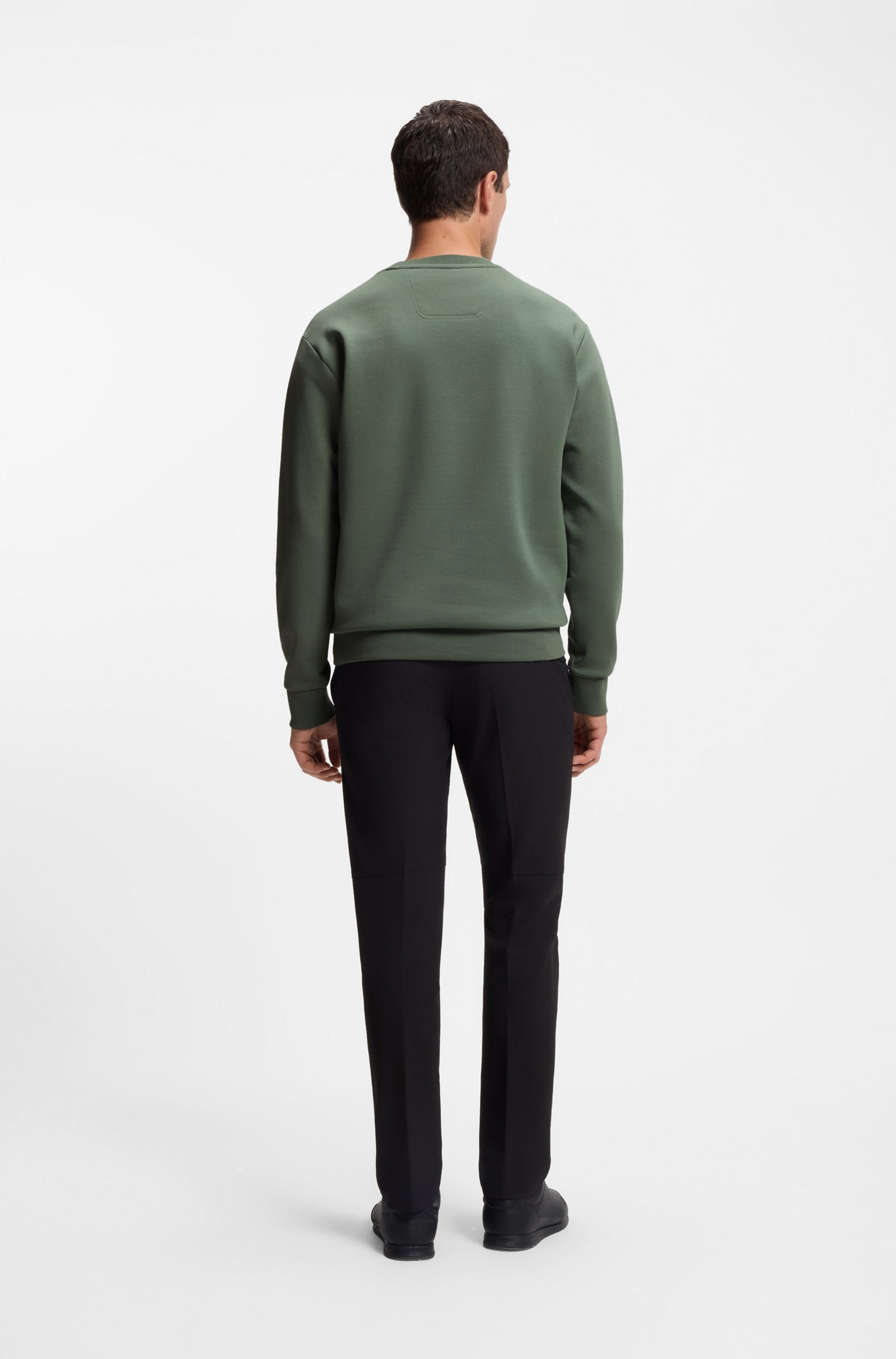 Men's Stretch Cotton Sweatshirt with Sandwich Logo