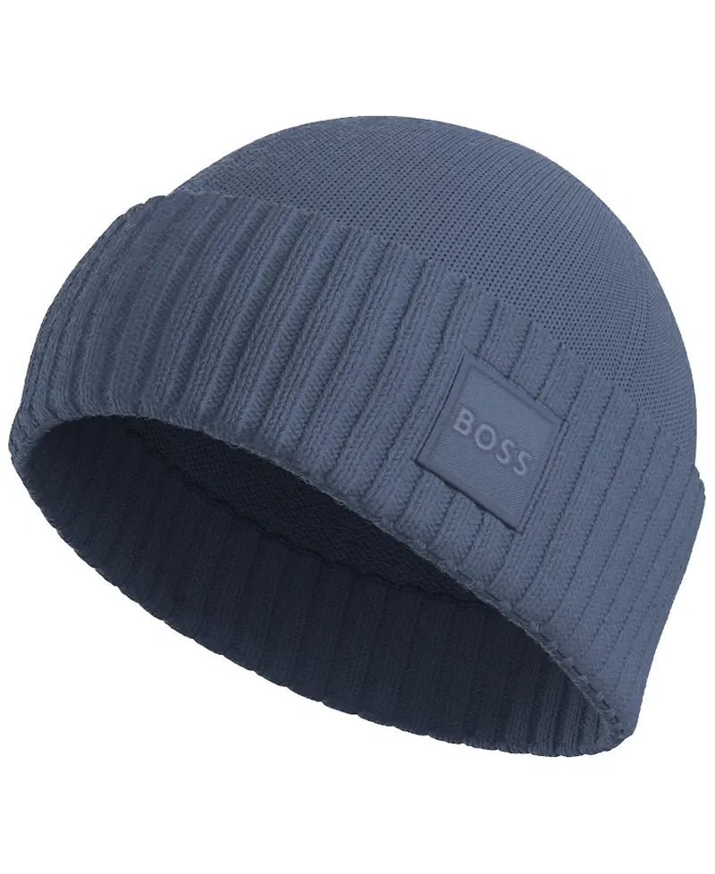 Hugo Boss Akaio Turn-Up Beanie Hat