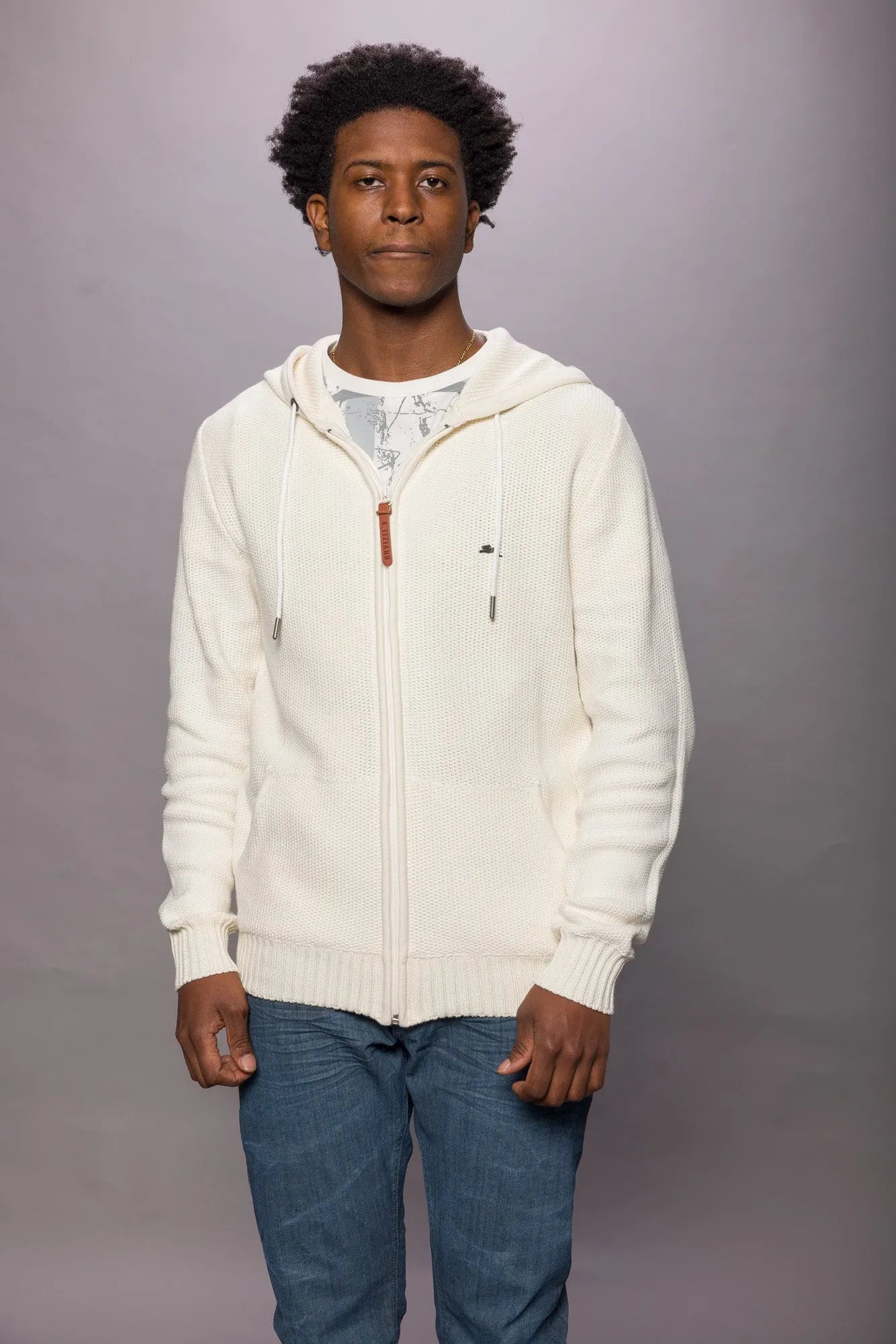 Men's Elijah Sweater Knit Hoodie