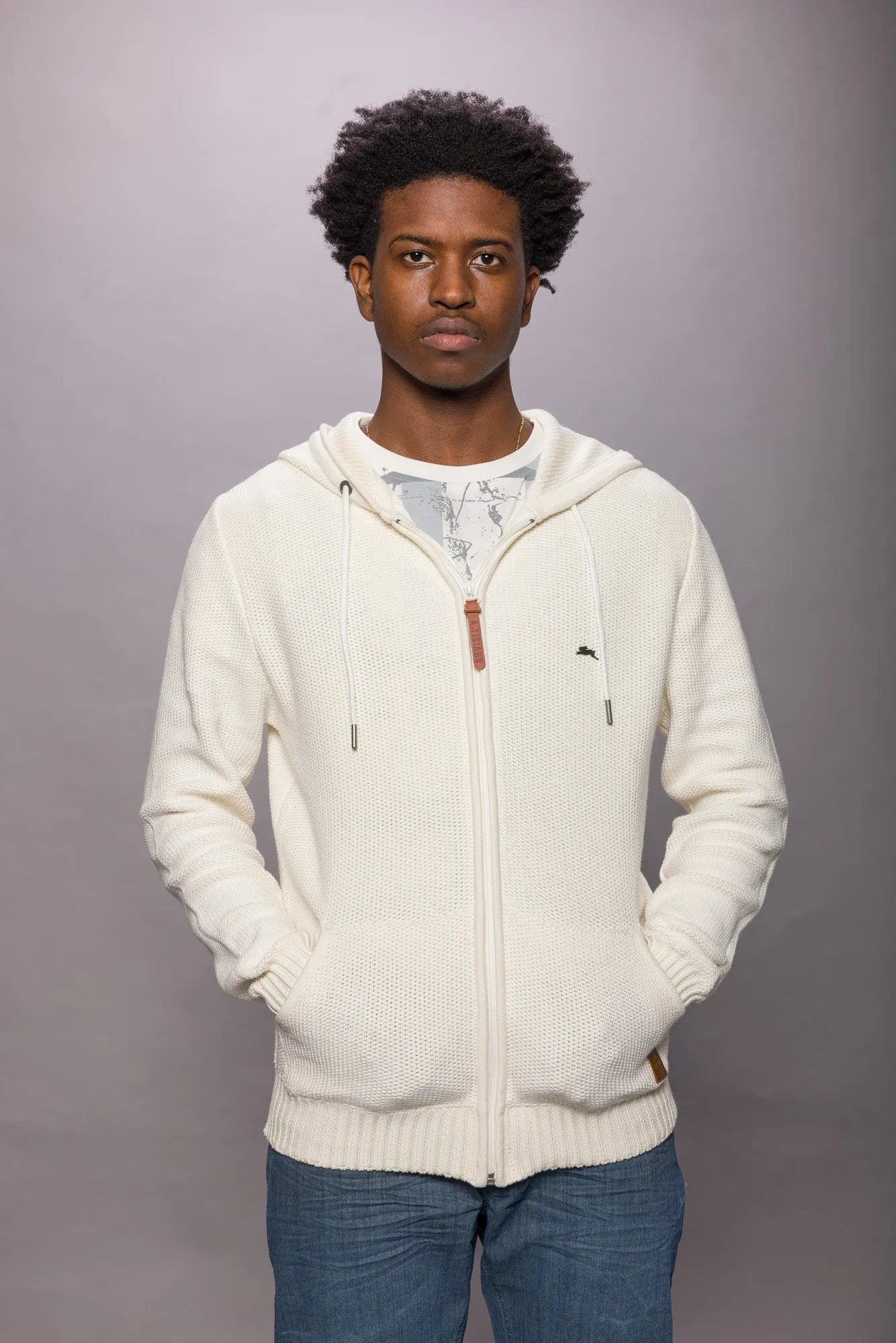 Men's Elijah Sweater Knit Hoodie