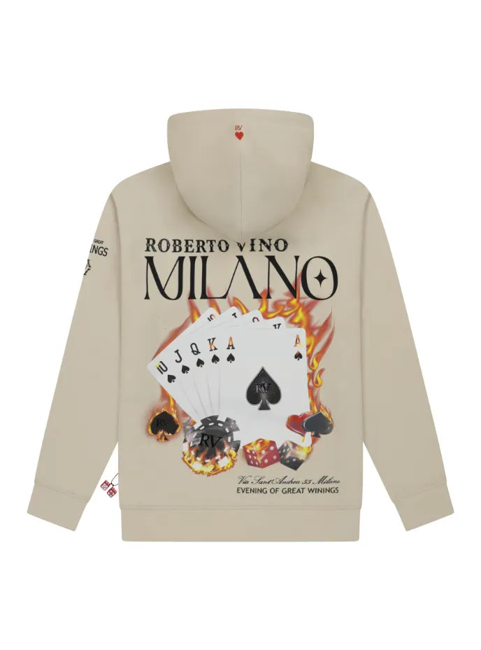 Men's Burning Cards Hoodie