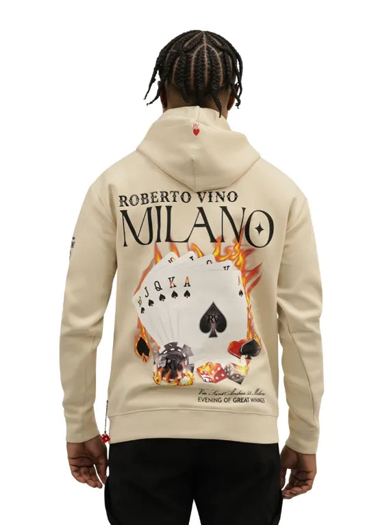 Men's Burning Cards Hoodie
