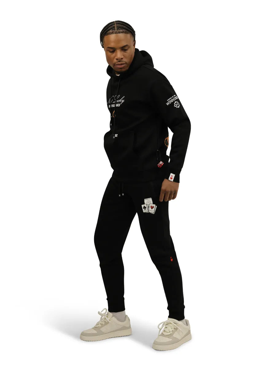 Men's Burning Cards Hoodie