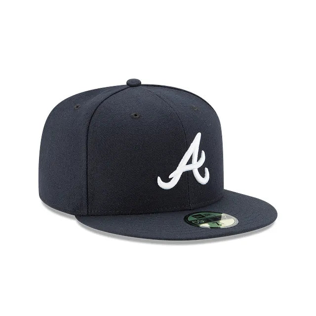 Atlanta Braves MLB Authentic Collection Road 59FIFTY Fitted