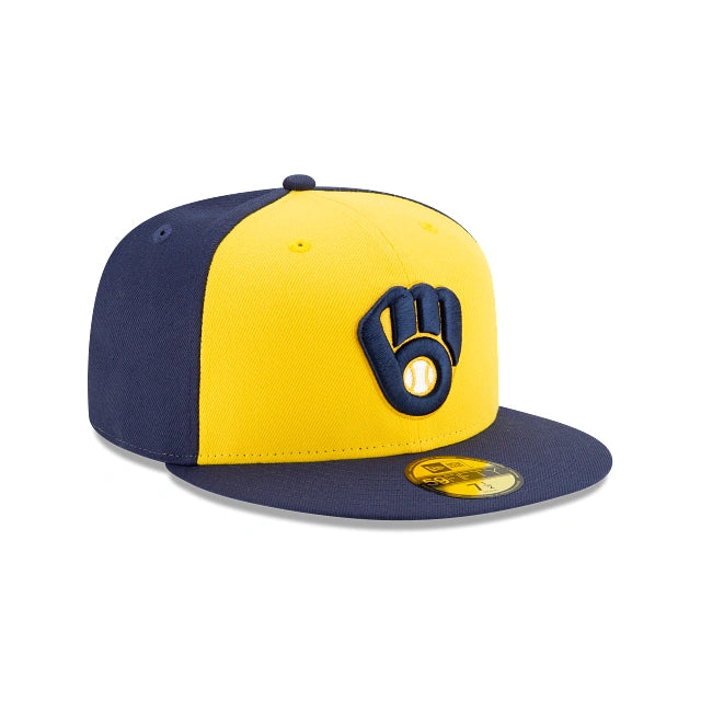 Milwaukee Brewers MLB Authentic Collection Alt 59FIFTY Fitted Hat