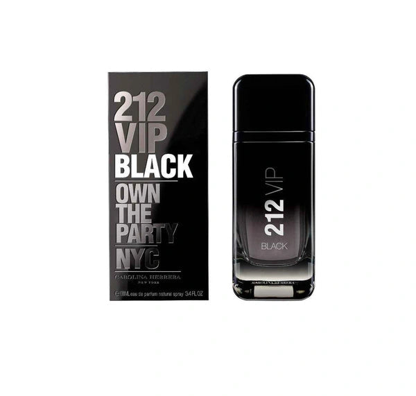 Men's Carolina Herrera 212 Vip Black Edp 3.4 Oz