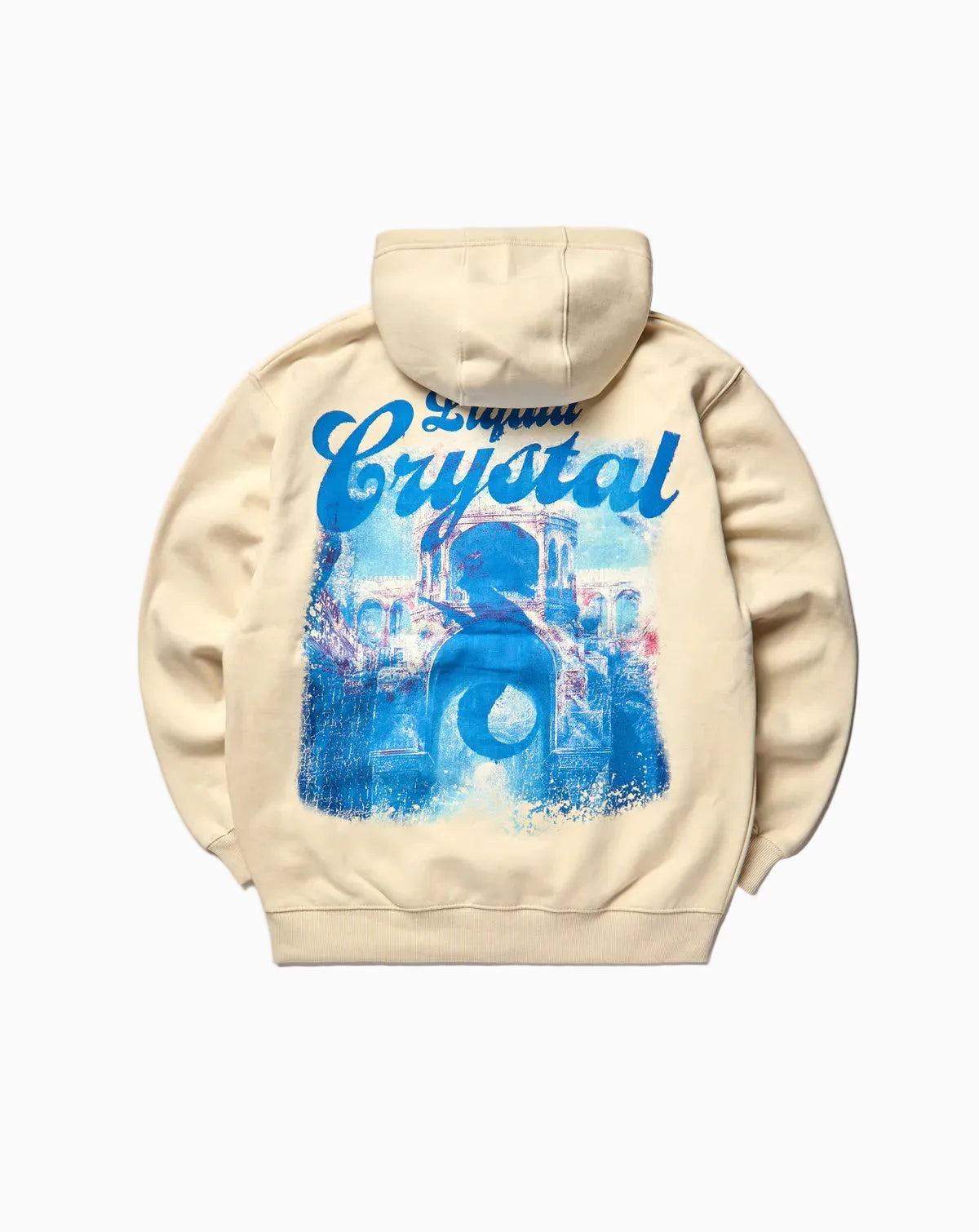 Men's LC Rhine Stone Sea Horses Hoodie