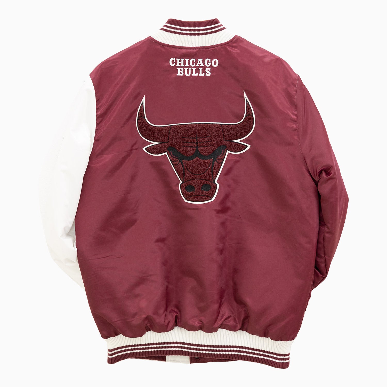 Men's The Ace Chicago Bulls Varsity Satin Jacket