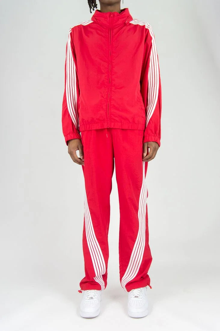 Kid's Striped Nylon Windbreaker Set