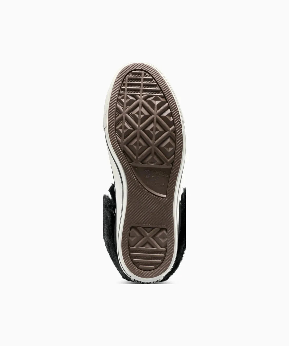 Women's All Star Fold Over Hi Faux Fur