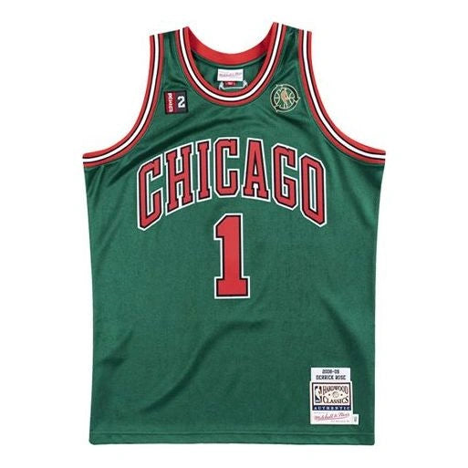 Authentic Derrick Rose Chicago Bulls NBA 2008-09 Hardwood Classics Jersey