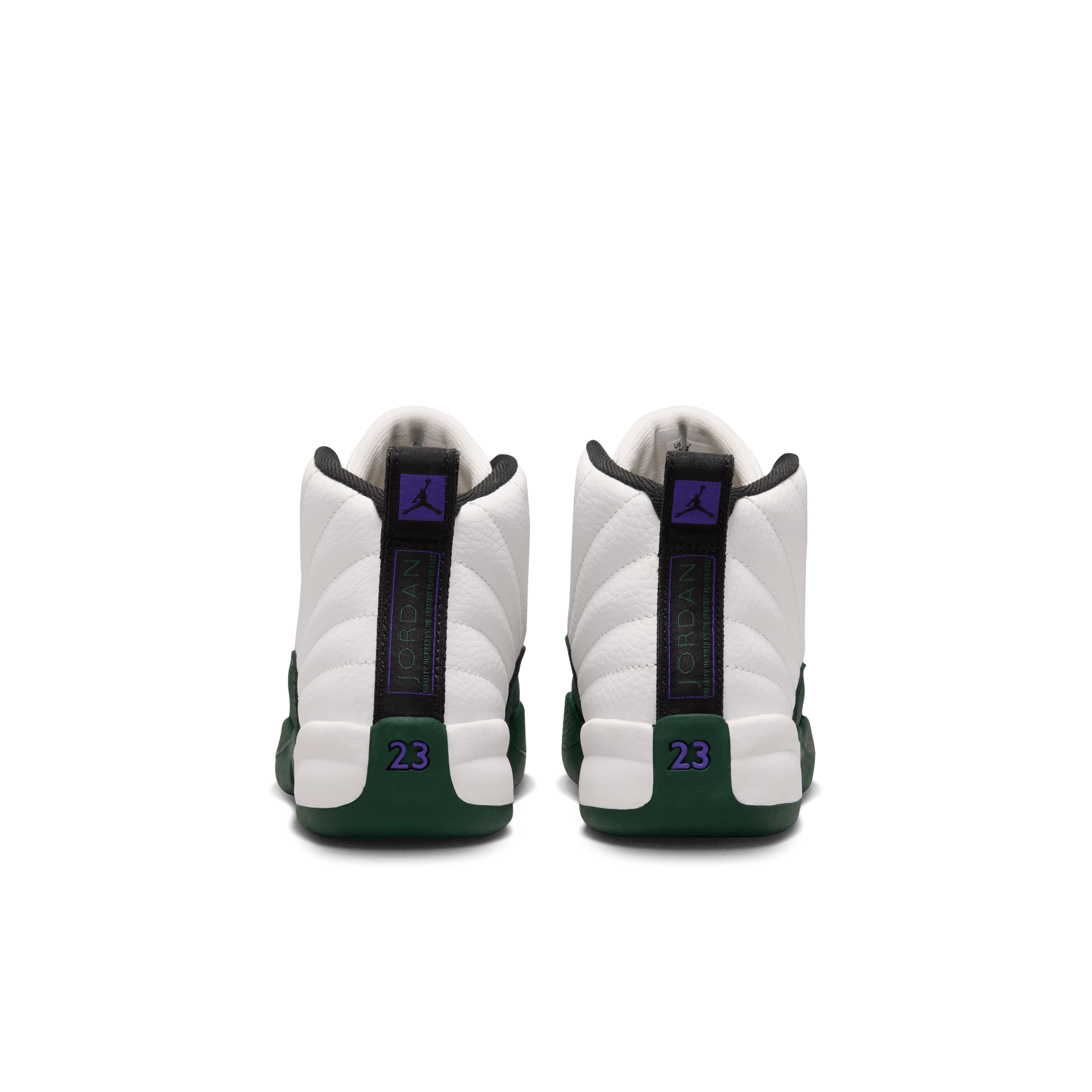 Kid's Jordan 12 Retro "Bucks" Pre School