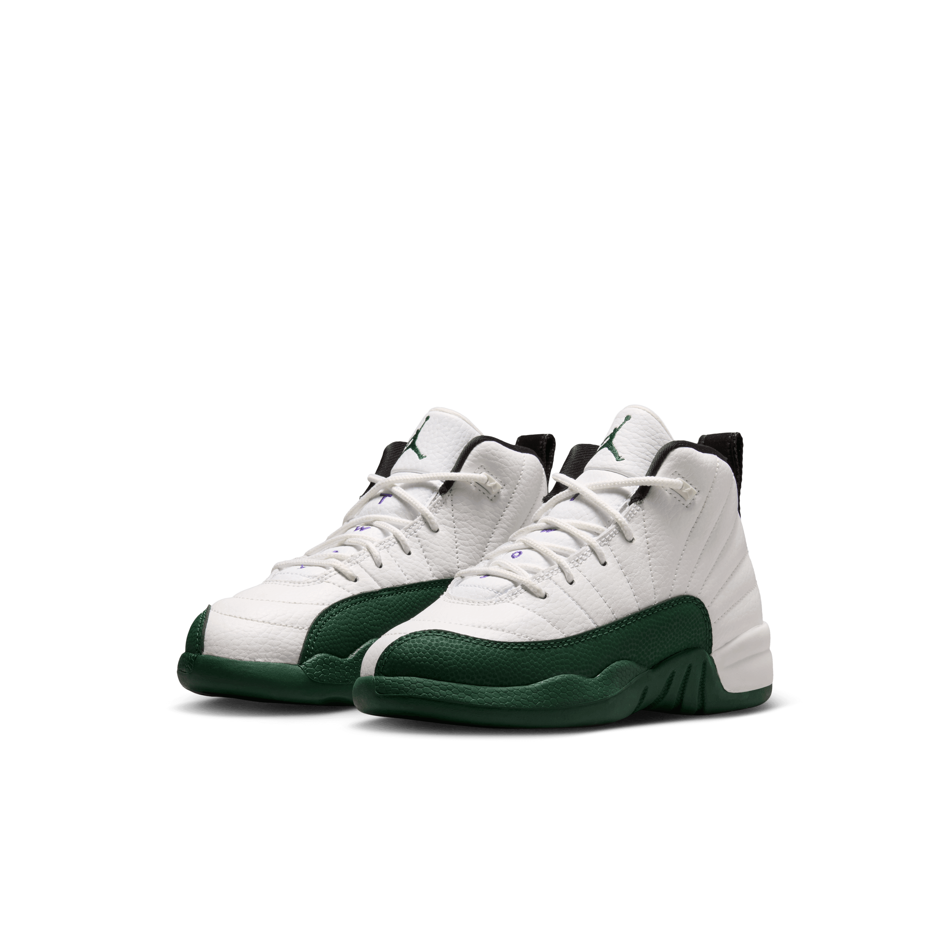 Kid's Jordan 12 Retro "Bucks" Pre School