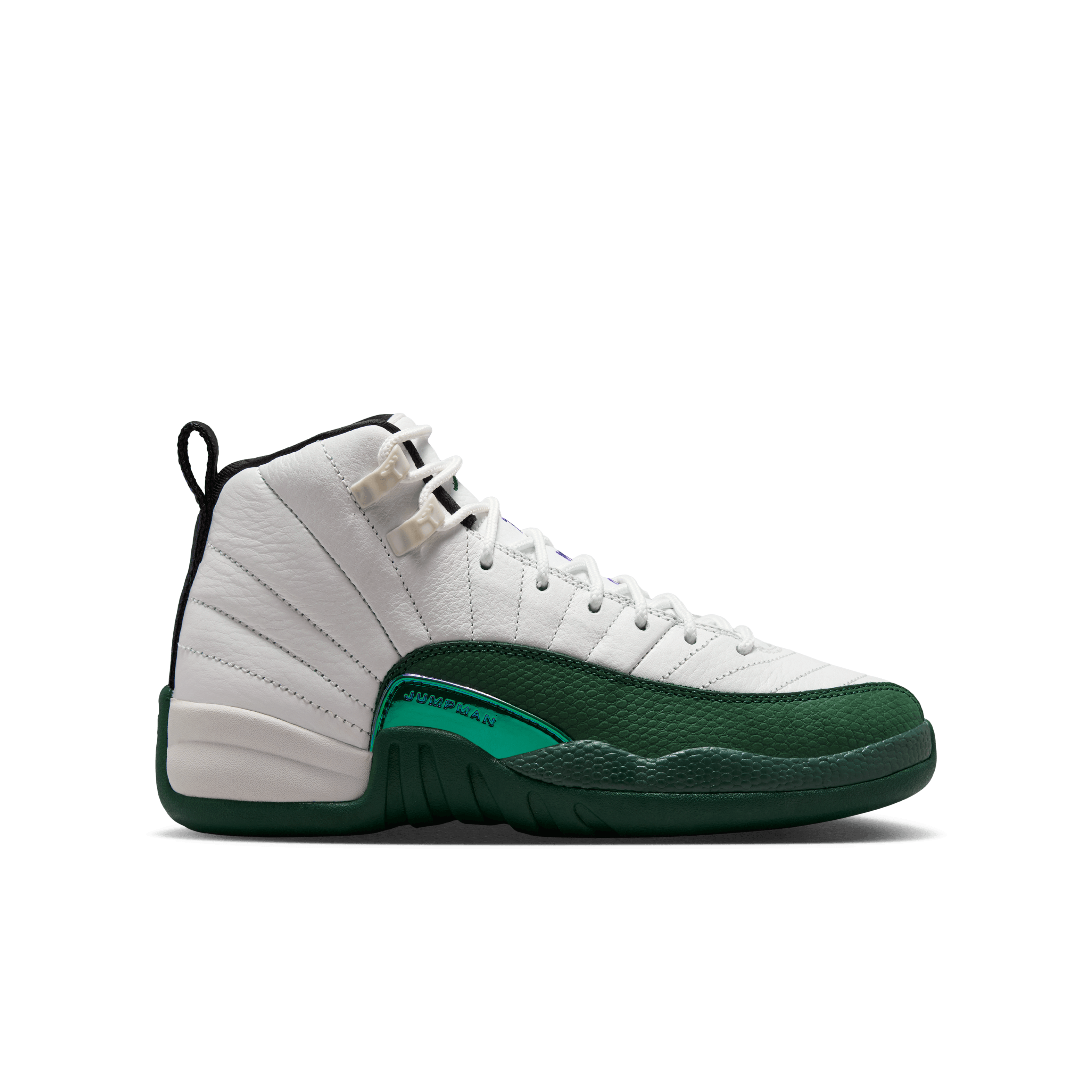 Kid's Air Jordan 12 Retro "Bucks" Grade School